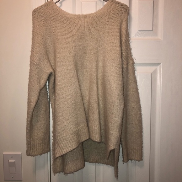 Cream Oversized Sweater - Picture 1 of 2
